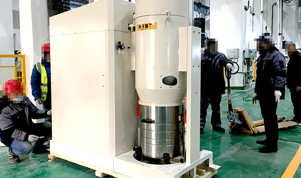 高鐵行業(yè)智能全自動中央式工業(yè)吸塵機